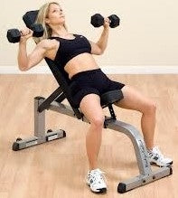 Body-Solid GFI21 Heavy Duty Flat Incline Bench (New)