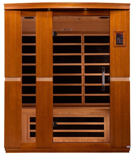 GoldenDesigns DYN-6336-01 Dynamic "Lugano" Low EMF Far Infrared Sauna (New)