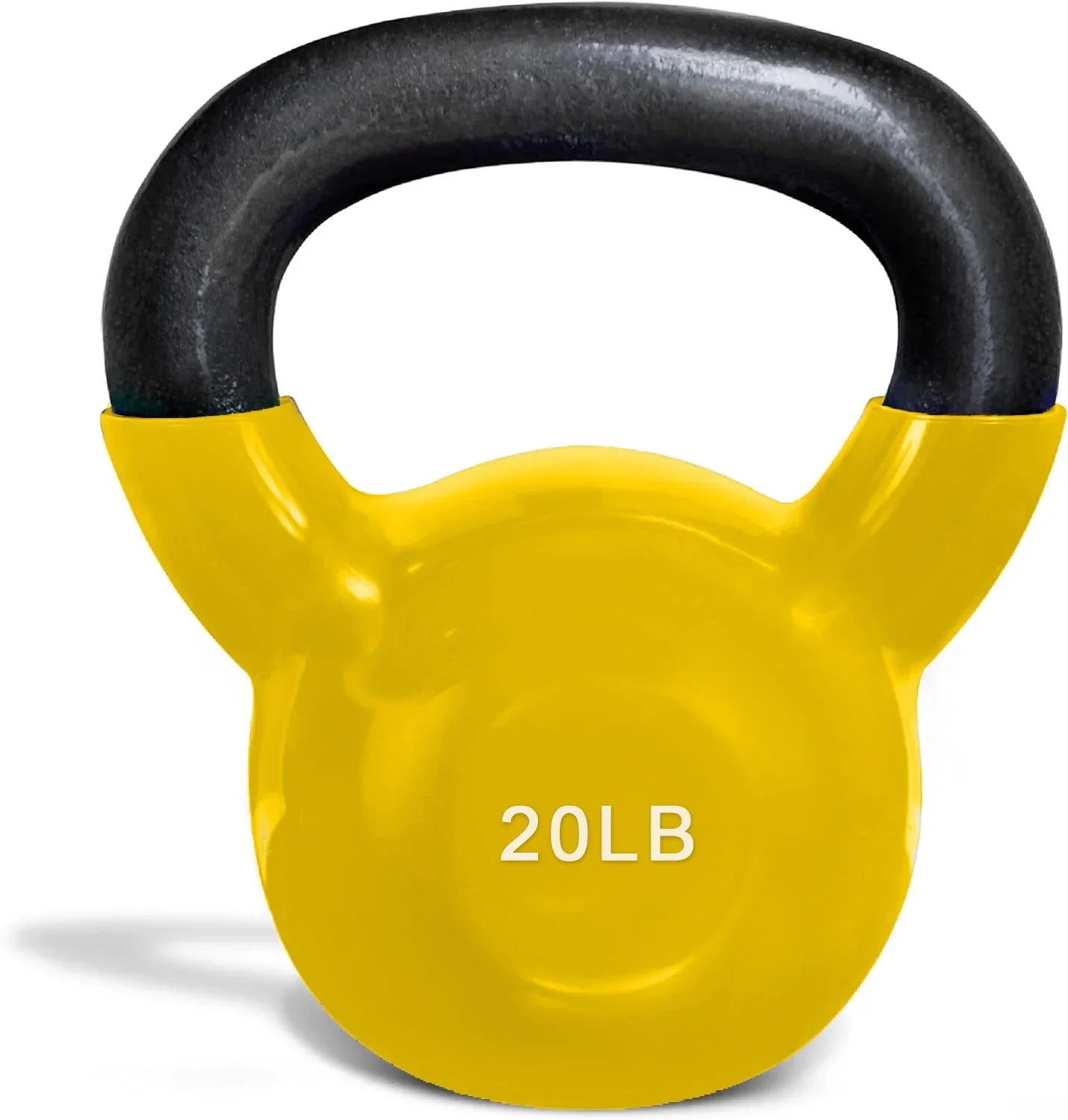 French Fitness Vinyl Kettlebell Set 5-70 lbs (New)