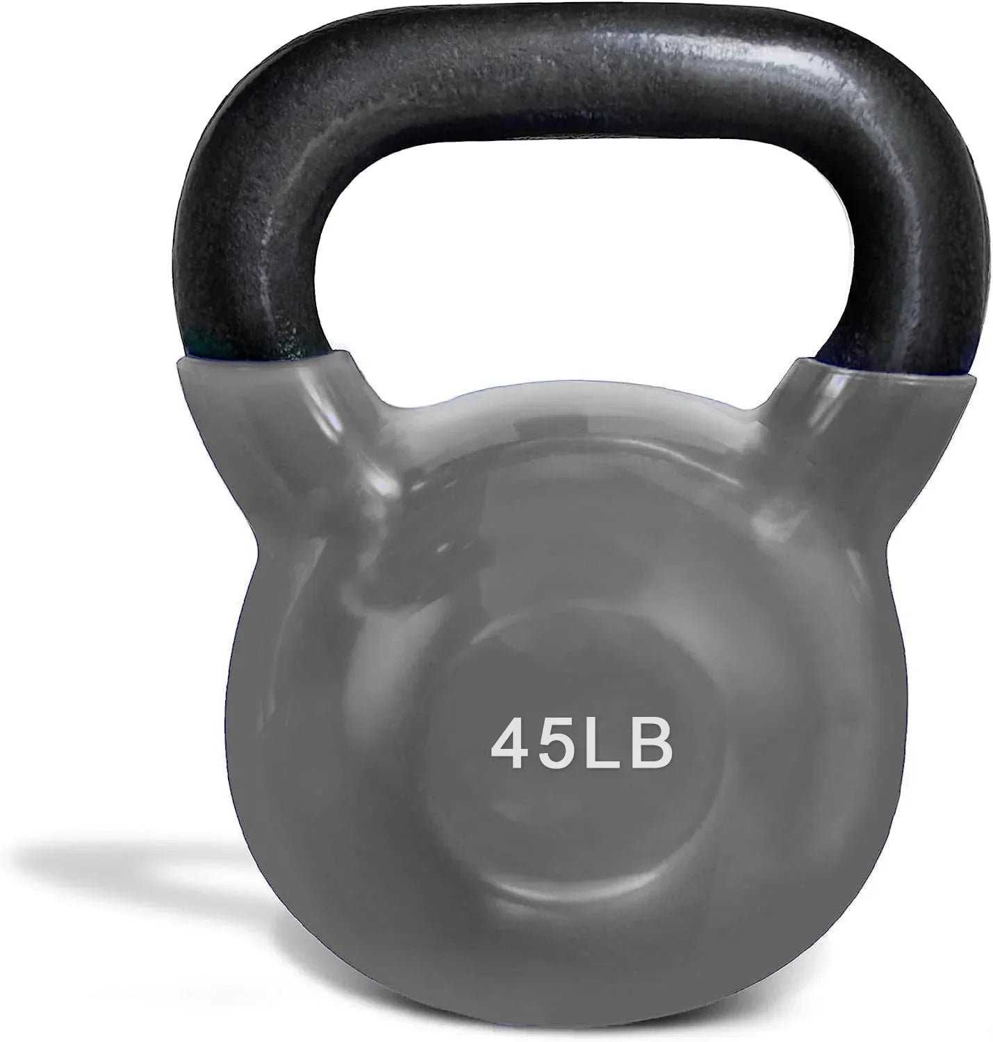 French Fitness Vinyl Kettlebell Set 5-70 lbs (New)