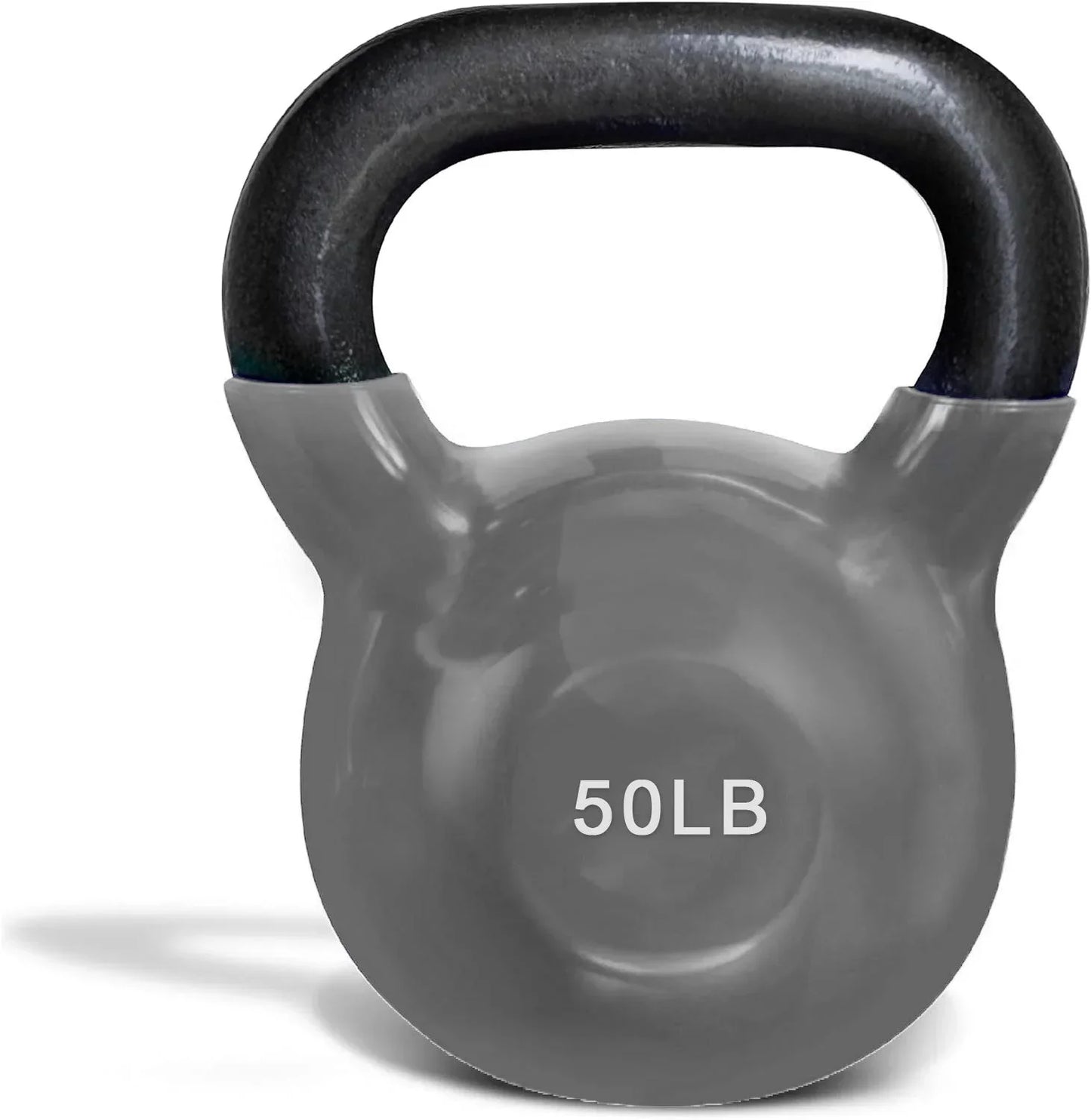 French Fitness Vinyl Kettlebell Set 5-70 lbs (New)