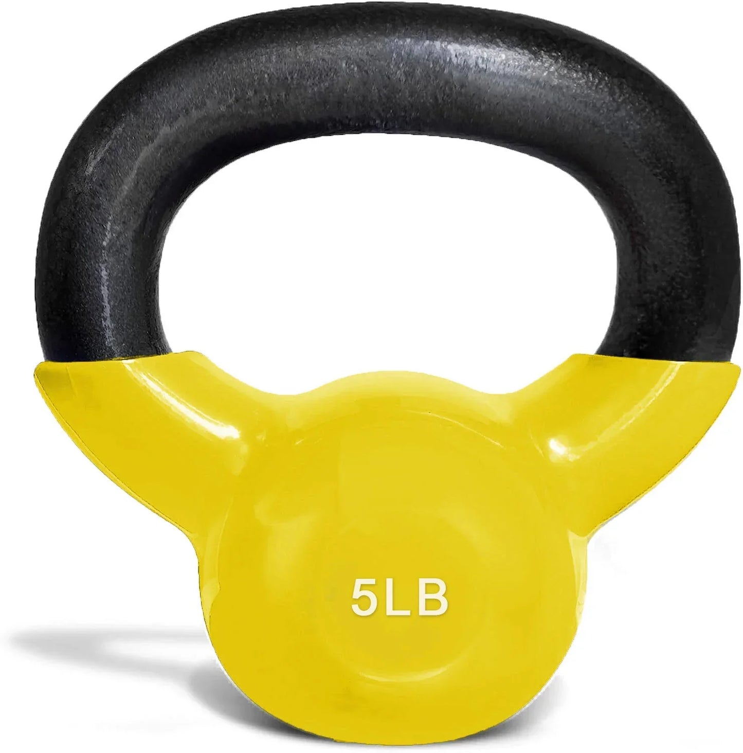 French Fitness Vinyl Kettlebell Set 5-70 lbs (New)