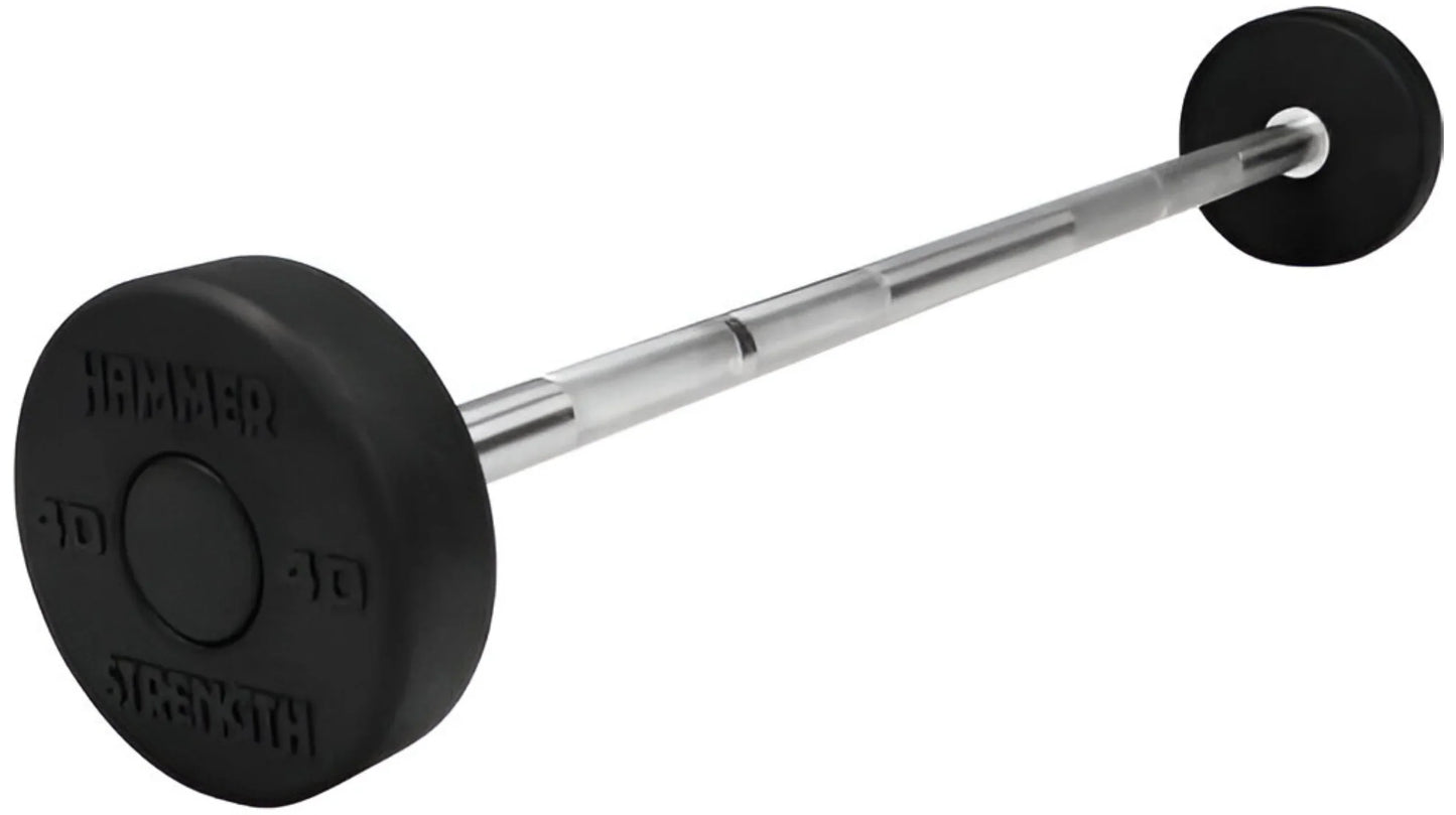 Hammer Strength Fixed Barbell Set 20-60 lbs w/Life Fitness Axiom Rack