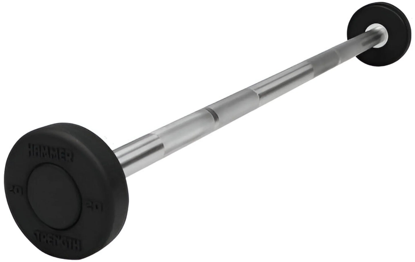 Hammer Strength Fixed Barbell Set 20-60 lbs w/Life Fitness Axiom Rack