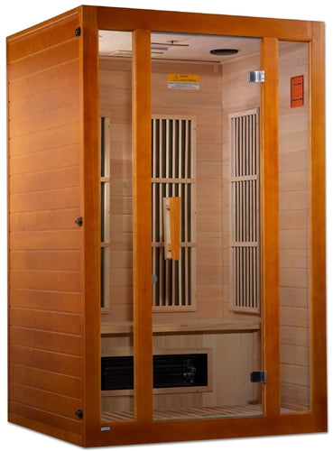 GoldenDesigns MX-J206-02S Maxxus "Aspen" Dual Tech Low EMF FAR IR Sauna (New)